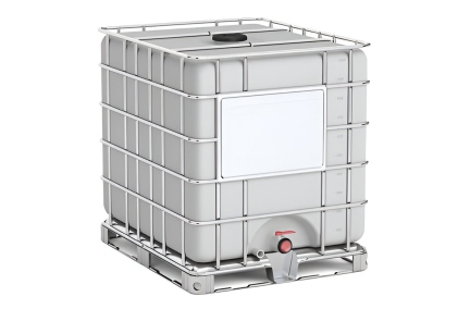 Washed IBC tank